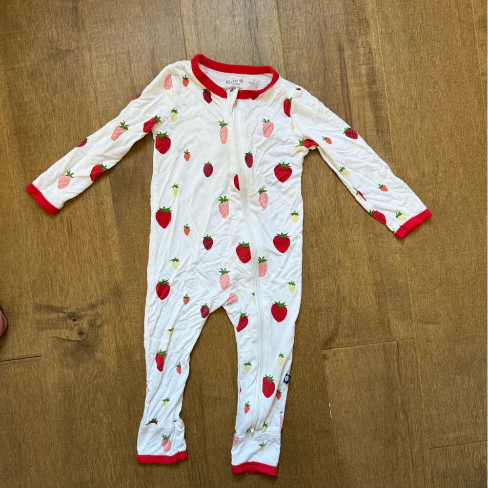 Kyte Baby strawberry romper